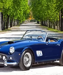 Cool Old Ferrari Diamond Painting