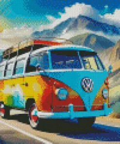 Cool Volkswagen Diamond Painting
