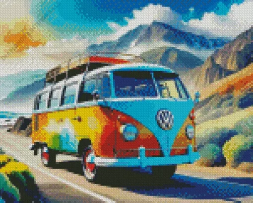 Cool Volkswagen Diamond Painting