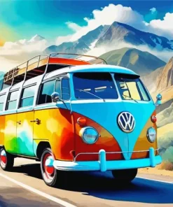 Cool Volkswagen Diamond Painting