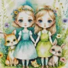 Cute Friends Diamond Painting