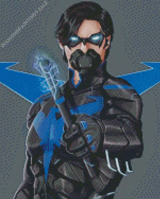 Dick Grayson Nightwing Diamond Painting