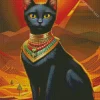 Egypt Black Cat Diamond Painting
