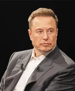 Elon Musk Diamond Painting