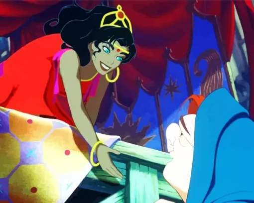Esmeralda Hunchback Of Notre Dame Diamond Painting