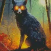 Evil Fox Art Diamond Painting