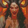Evil Girl Diamond Painting