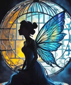 Fairy Silhouette Diamond Painting