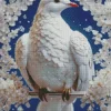 Fancy White Pigeon Diamond Painting