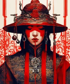 Fantasy Ancient Chinese Girl Diamond Painting