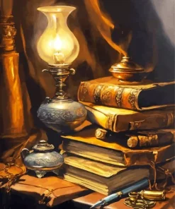 Fantasy Books Diamond Painting