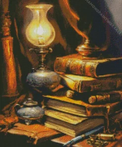 Fantasy Books Diamond Painting