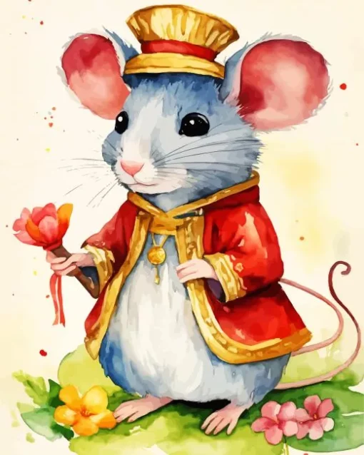 Fantasy Mouse Art Diamond Painting