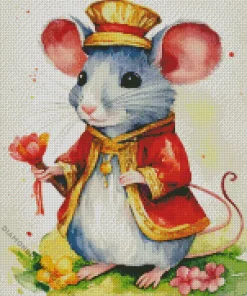 Fantasy Mouse Art Diamond Painting