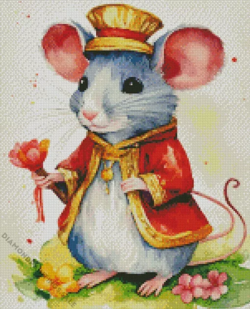 Fantasy Mouse Art Diamond Painting