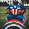 Fat Captain America Diamond Painting