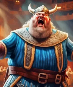 Fat Viking Diamond Painting
