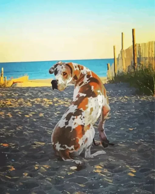 Fawnequin Great Dane Diamond Painting