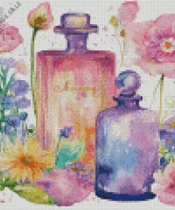 Floral Perfumes Diamond Painting
