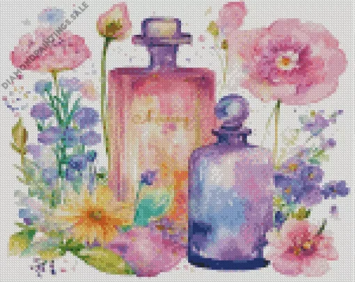 Floral Perfumes Diamond Painting