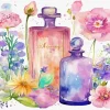 Floral Perfumes Diamond Painting