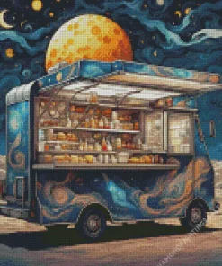 Food Truck Diamond Painting