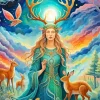 Forest Queen Art Diamond Painting