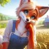 Fox Woman Diamond Painting