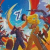 Free Fire Art Diamond Painting