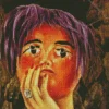 Frida Kahlo The Mask Diamond Painting