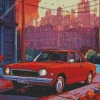 Funky Car Diamond Painting
