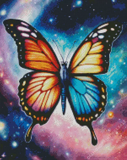 Galaxy Butterfly Diamond Painting