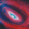 Galaxy Red And Black Diamond Painting