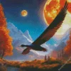 Giant Flying Duck Diamond Painting