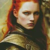 Ginger Warrior Diamond Painting