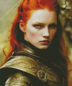 Ginger Warrior Diamond Painting