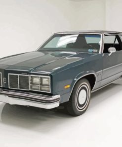 Grey Oldsmobile Delta 88 Car Diamond Painting