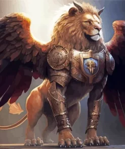 Griffin Lion Diamond Painting