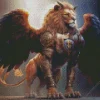 Griffin Lion Diamond Painting