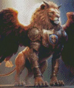 Griffin Lion Diamond Painting