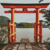 Hakone Shinto Shrine Diamond Painting