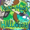 Halloween Rick And Morty Diamond Painting