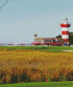 Harbour Town Lighthouse Diamond Painting