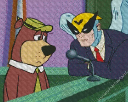 Harvey Birdman Diamond Painting