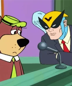 Harvey Birdman Diamond Painting