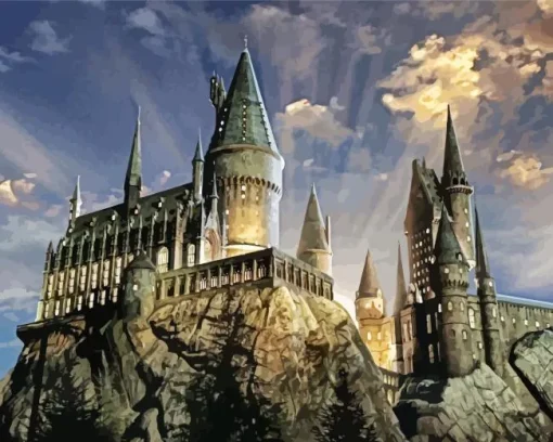 Hogwarts Castle Diamond Painting