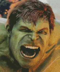 Hulk Screaming Diamond Painting