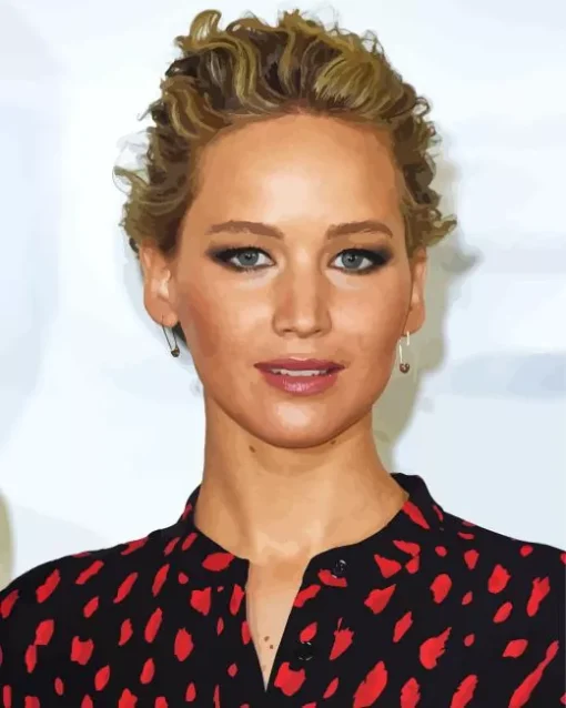 Jennifer Lawrence Diamond Painting