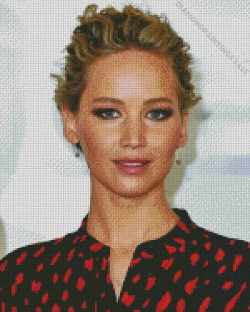 Jennifer Lawrence Diamond Painting