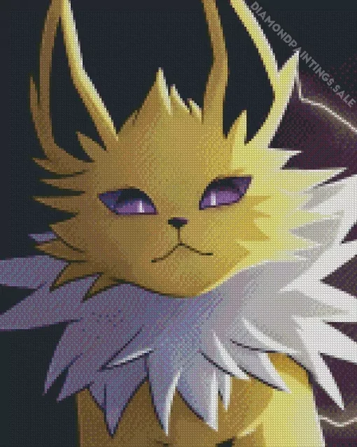 Jolteon Pokemon Diamond Painting